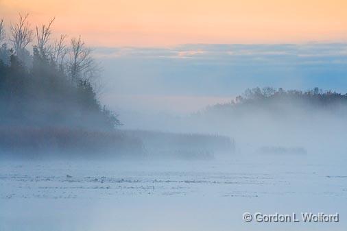 Misty River At Sunrise_23174.jpg - Scugog River photographed near Lindsay, Ontario Canada.